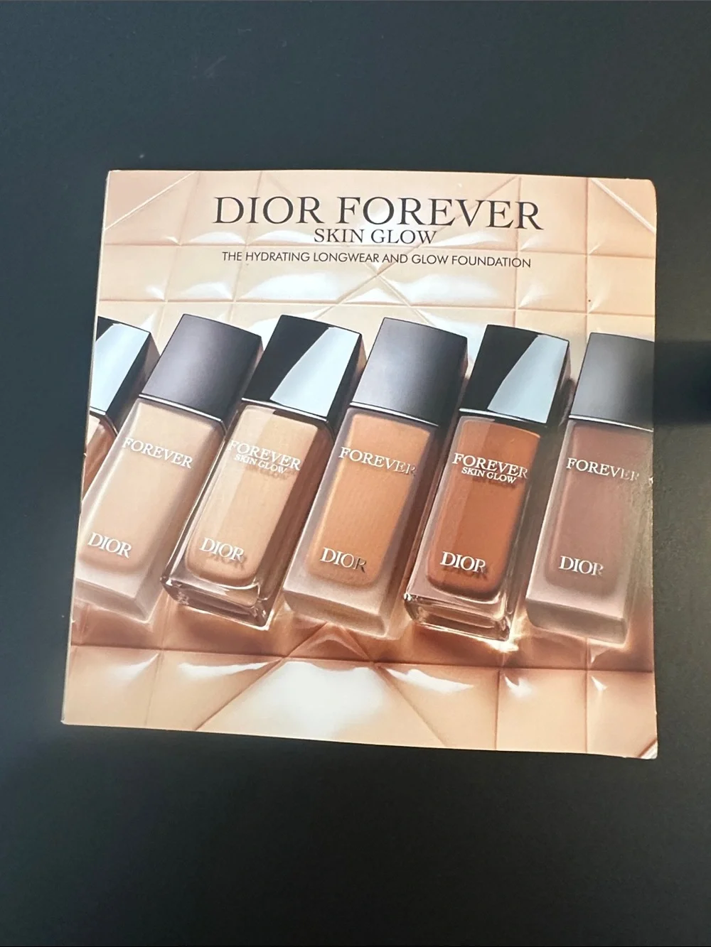Dior Forever Skin Glow Foundation Sample Kit - Beige & Tan Shades & Dior Show